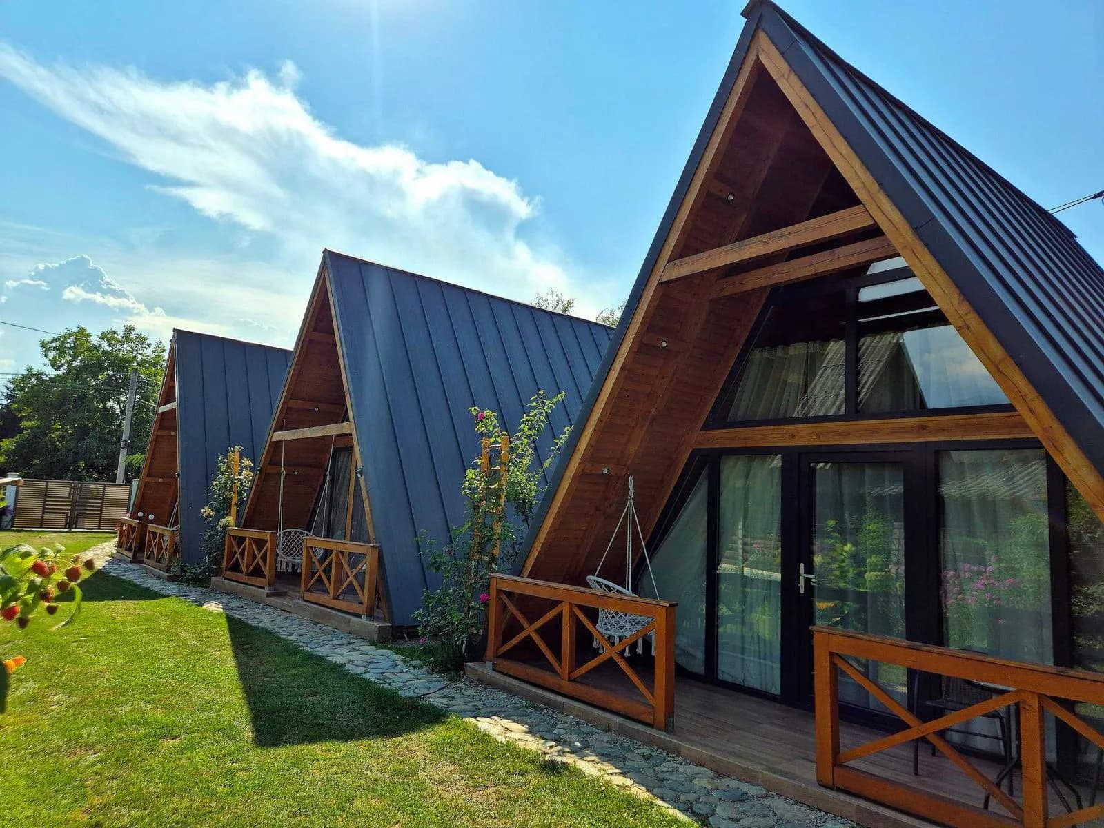 Cabanele Avoca – A-Frame cu ciubăr, Valea Avrigului