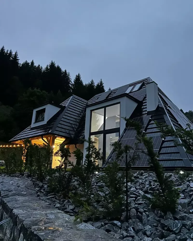 Chalet cu ciubăr în Borșa
