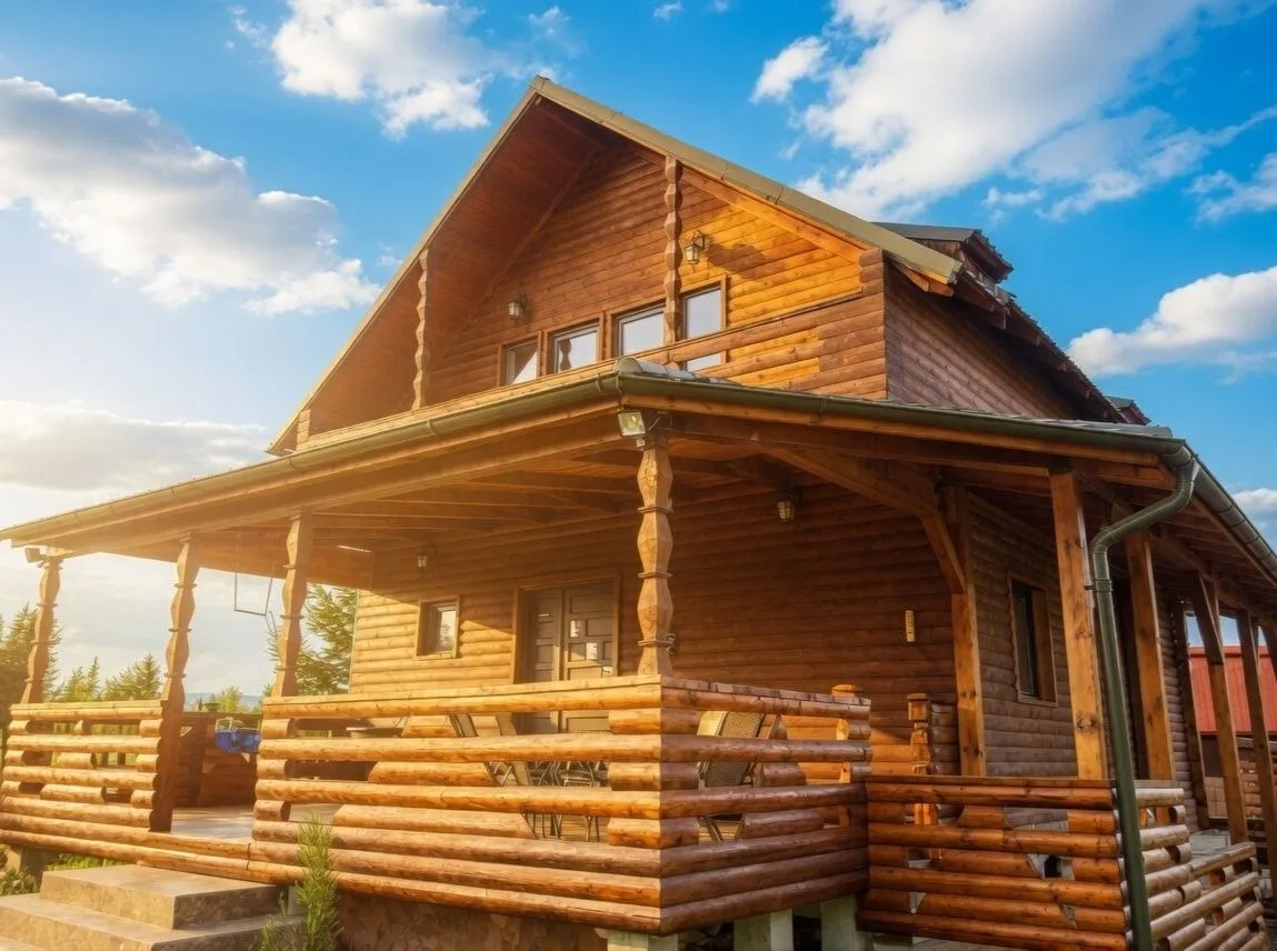 Cabană cu jacuzzi în Belis