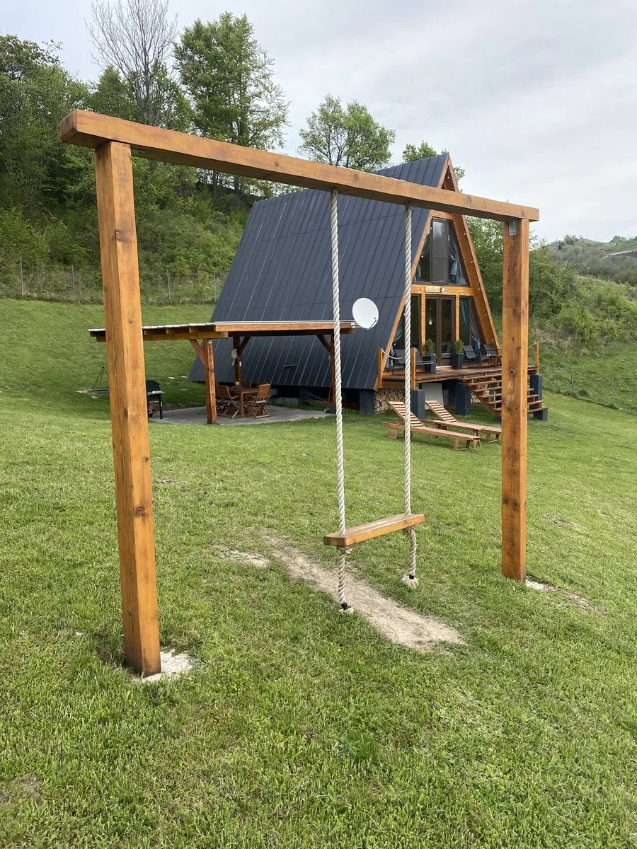 Cabană A-frame în Aiud