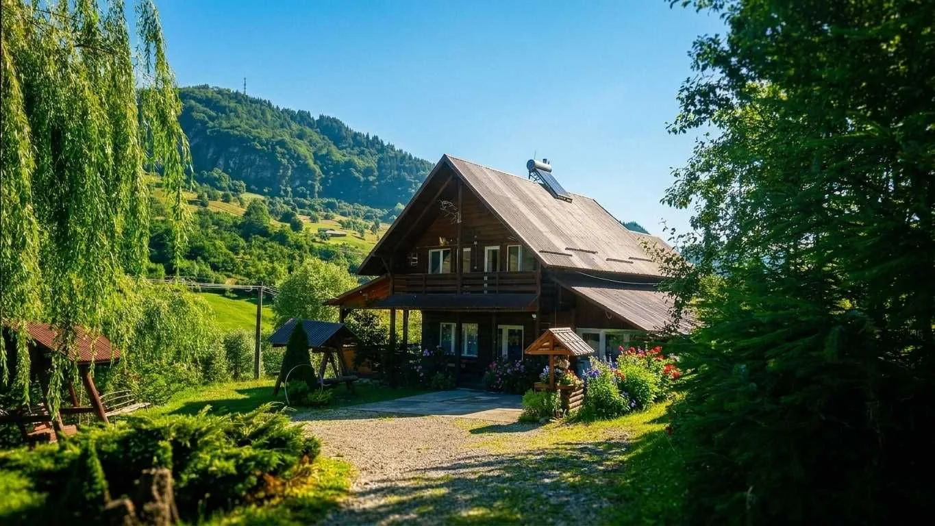Cabană cu ciubăr în Rucar