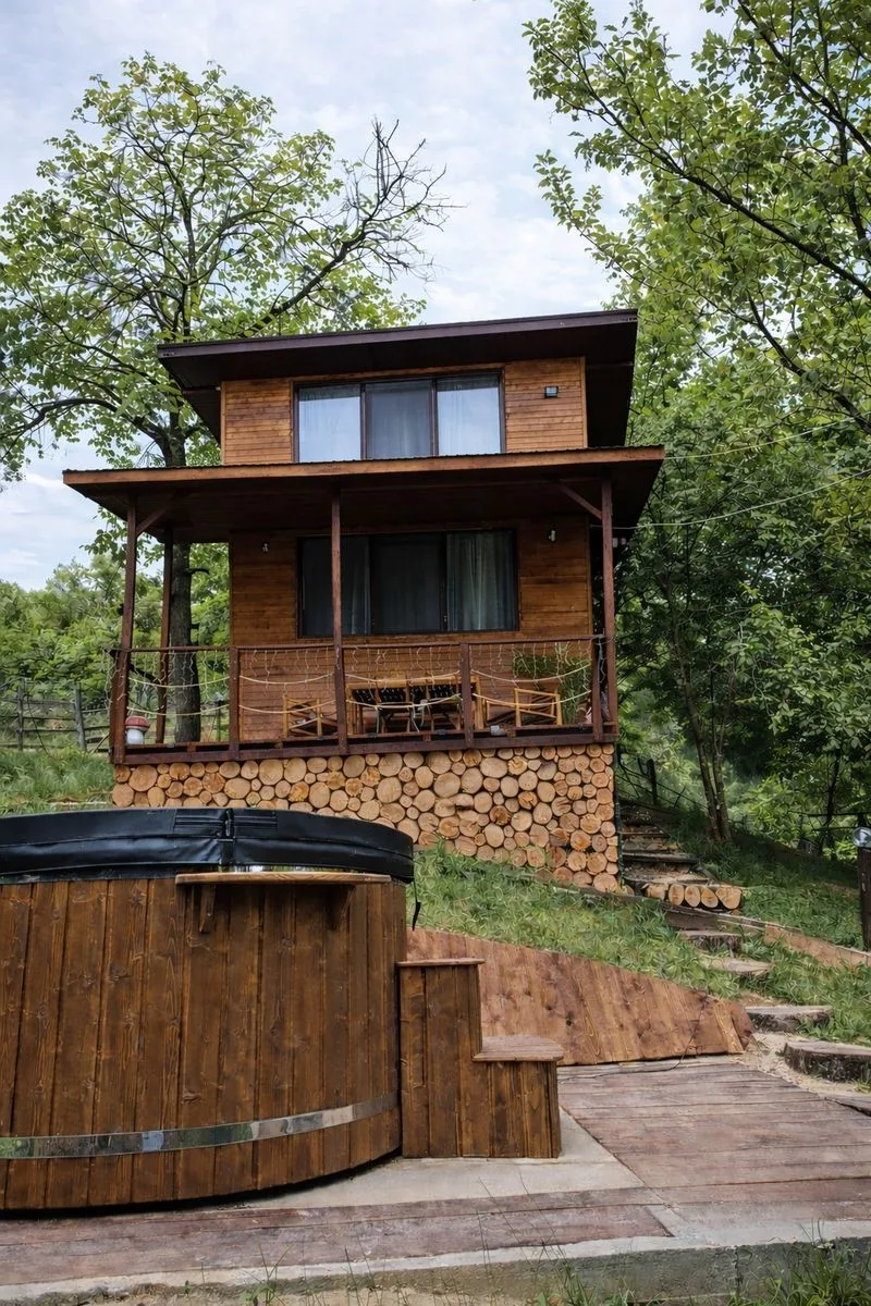 Glamping cu ciubăr în Cucuteni