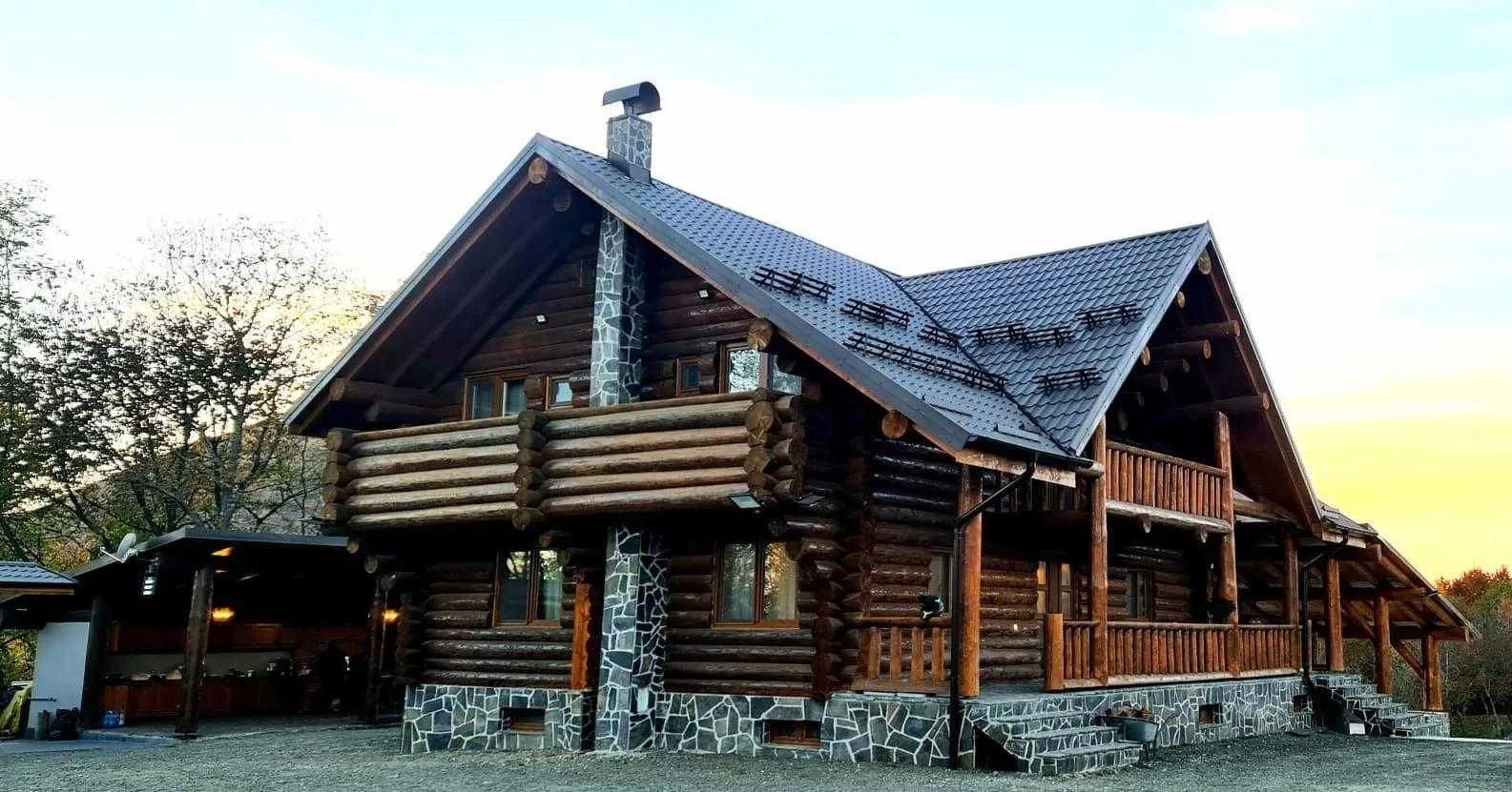 Cabană cu ciubăr în Bixad