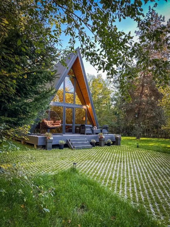 Cabană A-frame în Avrig