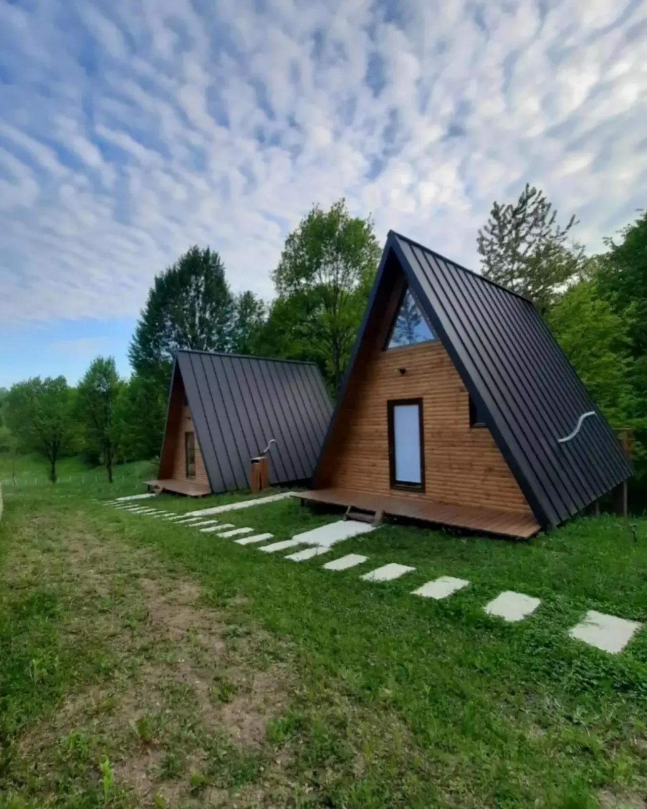 Cabană A-frame pentru 4 persoane în Dofteana