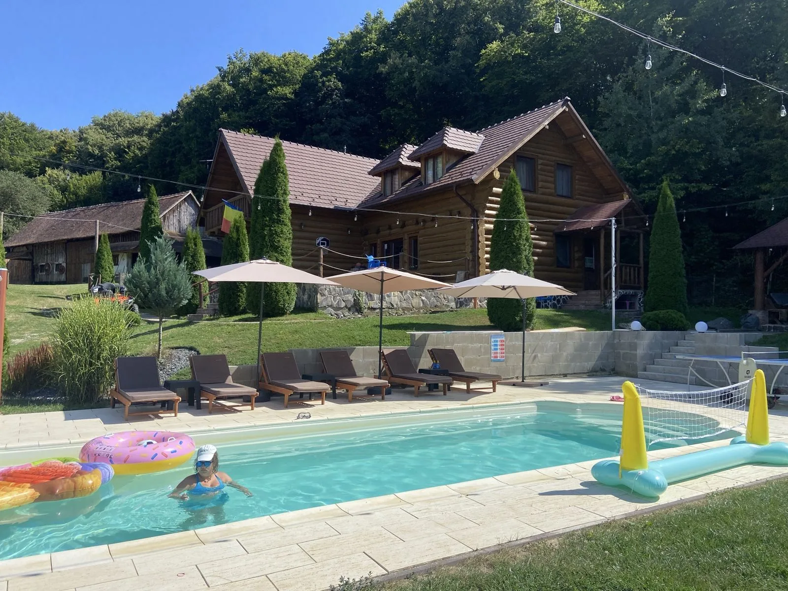 Cabană cu ciubăr în Hamba