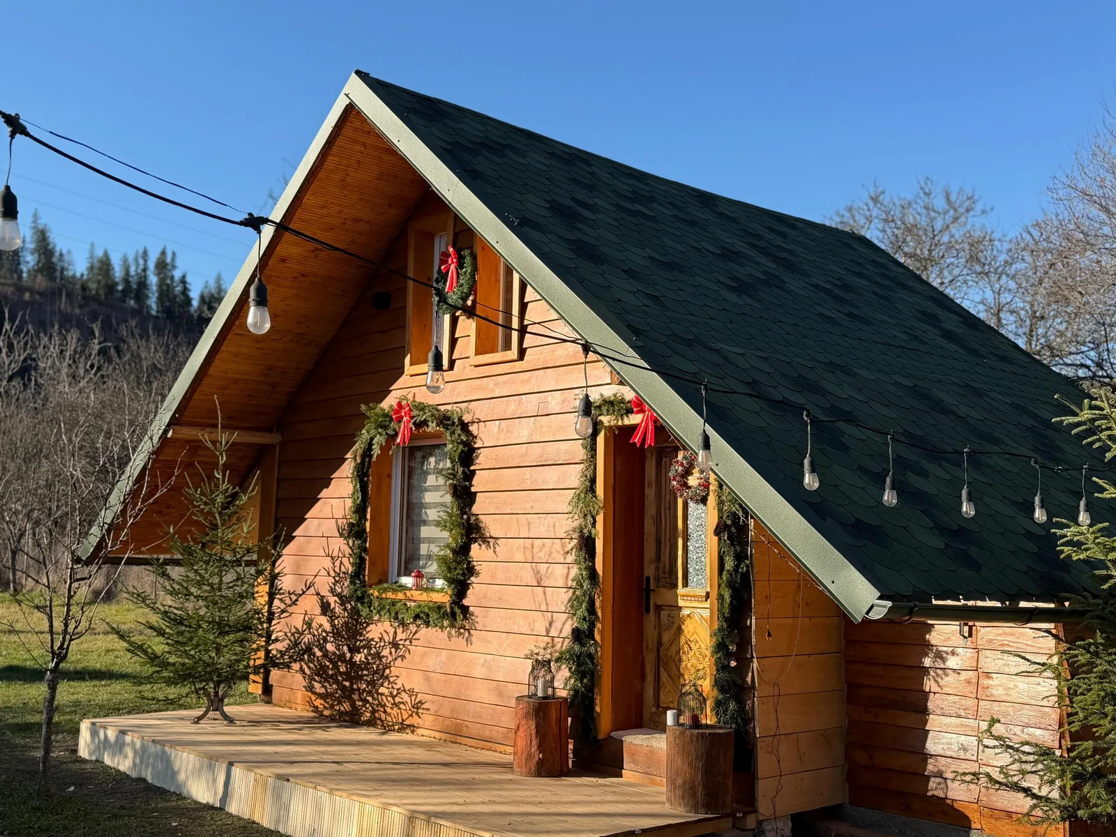 Cabană A-frame pentru 4 persoane în Lerești